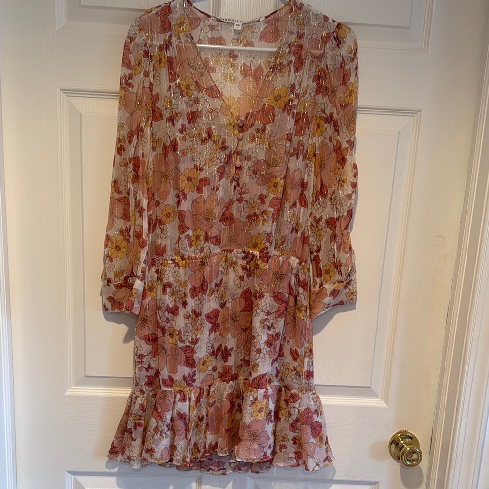 Veronica Beard Floral Dress